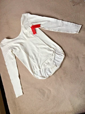 SPANX size 1X Powder The Base Long Sleeve Smoothing Bodysuit Style PS6015 NWT - Image 1 of 4