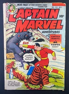 Captain Marvel Adventures (1941) #149 en buen estado/en muy buen estado (3,0) C.C. Publicaciones Beck Fawcett - Imagen 1 de 2