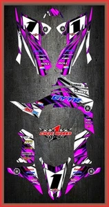 YFZ450 YFZ450R Yamaha YFZ 450R 14-16 SEMI CUSTOM GRAPHICS KIT TORQ4 - Bild 1 von 1