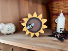 New Sunflower with bee chunky wooden shelf sitter