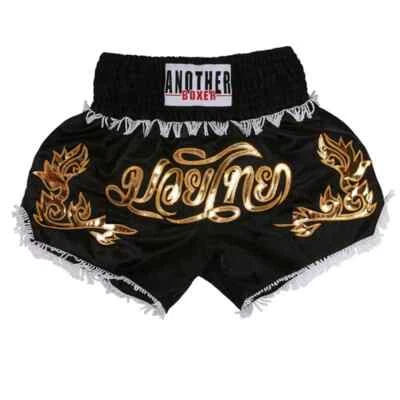 Boxing Shorts Womens Mens Embroidery MMA Shorts Professional Combat Kickboxing - Image 1 of 4