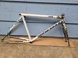 Vintage 1989 Diamondback Axis Mountain Bike Frame 19" Large Tange Prestige - Picture 1 of 23