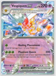 Vespiquen ex - 096/197 Obsidian Flames Double Rare Pokemon TCG Near Mint Holo - Picture 1 of 2