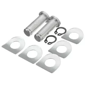 Chrome Male Mount Foot Pegs Footpeg Mounting Kit Pins For Harley Dyna Softail AS - Picture 1 of 7