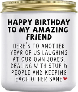 Happy Birthday Gifts for Women - Funny Best Friend Friendship Birthday Gifts for - Picture 1 of 12