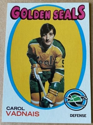 CAROL VADNAIS 1971-72 TOPPS #46 NM-MT Condition - Image 1 of 2