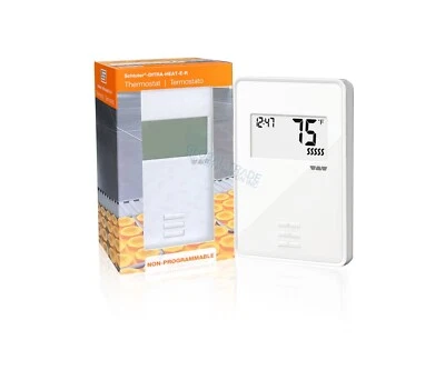 Schluter Systems Ditra Heat E-R Termostato Digital NO Programable DHERT103/BW Foto 1 de 4