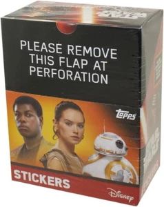2016 Topps Star Wars The Force Awakens caja de pegatinas - Imagen 1 de 1