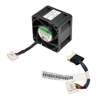 HP Sunon Fan Lüftermodul 717914-001 + Kabel 717888-001 für DL320E Gen8 Gen9 - Bild 1 von 3