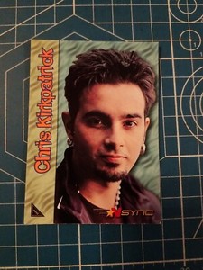 2000 Topps *NSYNC Sticker Card 10 of 10 Chris Kirkpatrick 