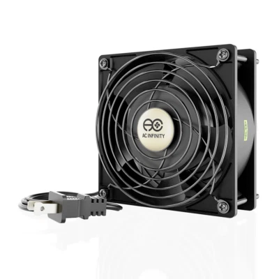 AC Infinity AXIAL LS1238, Quiet Muffin Fan, 120V 120mm x 38mm Low Speed,... - Image 1 of 4
