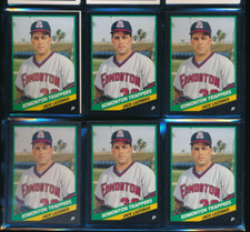 lot (7) 1988 CMC #3 Jack Lazorko Edmonton Trappers Player Lot (GY35) SWSW7