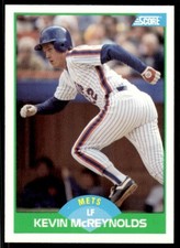 1989 Score Kevin McReynolds New York Mets #93