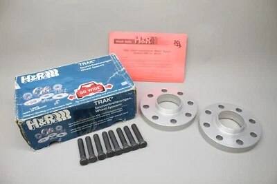 H&R 40mm Silver Wheel Spacer Set System w Bolts Fits 89-93 Nissan 240X | 4064662 - Image 1 of 4