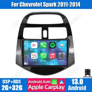 Android 13 For Chevrolet Spark 2011-2014 Car Stereo Radio GPS Navi WiFi Carplay - Picture 1 of 21