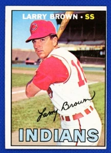 1967 Topps Baseball # 145 Larry Brown Cleveland Indians en muy buen estado fuera del centro envío .99 - Imagen 1 de 1