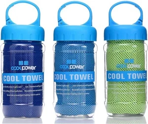 3 Pack Cooling Towel Instant Cooling for Running Workout Sweat Gym Sports Chill - Picture 1 of 7
