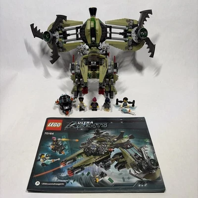 LEGO Ultra Agents Hurricane Heist 99% Complete Instructions & MiniFigures 70164 - Image 1 of 4