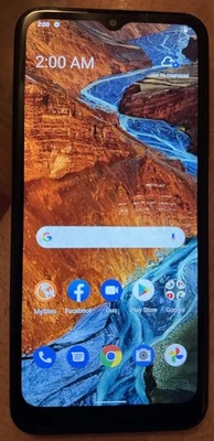 Nokia G300 64GB Black (Tracfone) Fast Ship  Good Used One Crack!! Broken!! - Image 1 of 4