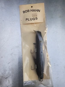 Vintage Bob Hahn Saltwater Wood Surf Fishing Lure Surfster Striped Bass Plug - Picture 1 of 5
