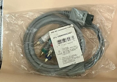 For Nintendo Wii / Wii U High Definition HD Component Audio Video AV Cable Cord - Image 1 of 4