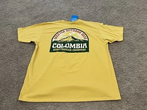 Columbia Sportswear Co. Herren 2XL Greater Outdoor Gear Grafikdruck T-Shirt Neu mit Etikett - Bild 1 von 5