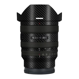 Recubrimiento de calcomanía para Sony FE 16-25 mm F2,8 G pegatina de lente envoltura de vinilo capa de película SEL1625G - Imagen 1 de 28