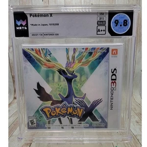 2013 Pokémon X Nintendo 3DS Video Game WATA 9.8 Sealed A++ - Picture 1 of 6