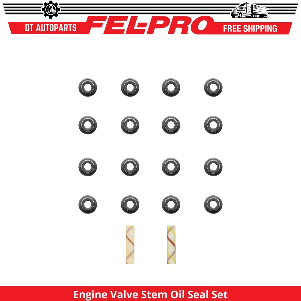 Juego de juntas de aceite de vástago de válvula de motor de 1,6 L para Mazda MX-3 94-96 admisión y escape Fel-Pro Foto 1 de 1