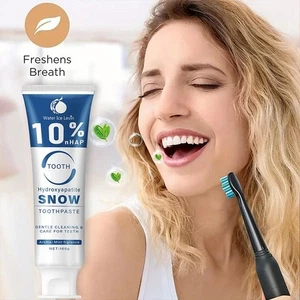 Nano Snow Whitening Toothpaste, Hydroxyapatite Clean Cleans Teeth, Deep 1x X5M9 - Picture 1 of 11