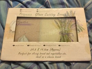 Glass Cutting Board 29.5x19.5cm. Ideal As A Cheese Board! - Picture 1 of 3