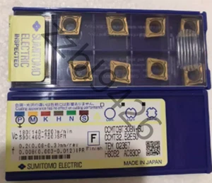 10PCS CCMT09T308N-SU AC830P CCMT32.52ESU SUMITOMO CNC carbide inserts Original - Picture 1 of 3