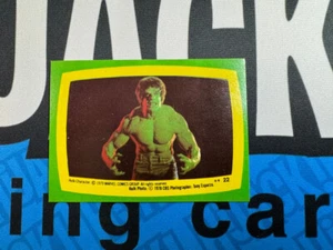 INCREDIBLE HULK TRADING CARD SHOW TV 1979 #22 - Foto 1 di 2
