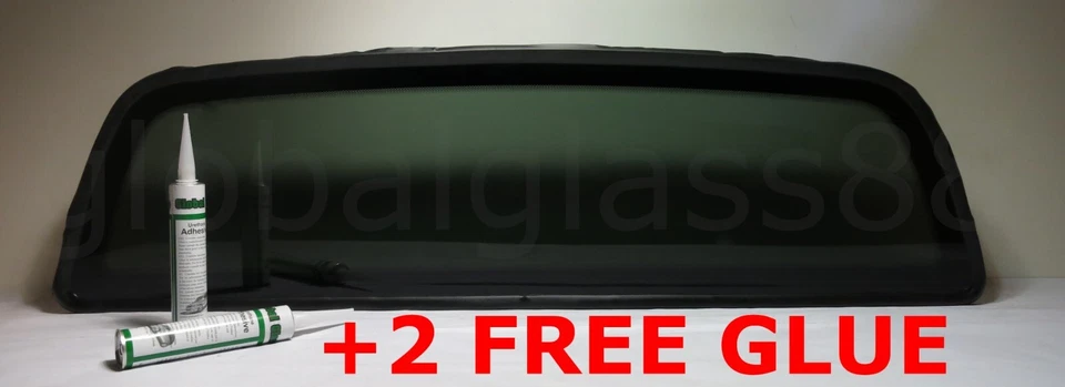 Fits 00-06 Toyota Tundra Back Glass Stationary Dark Tinted With 2 Glue