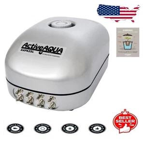 Active Aqua 8 Outlet Air Pump - Silent 25L/min, Adjustable Flow & Low Power - Picture 1 of 3