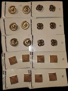 20 PicesJHB International Gold Tone Buttons Made in USA 3/4" & 1" - Picture 1 of 11