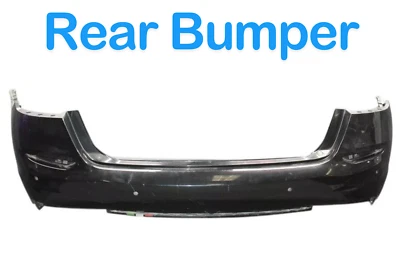 Conjunto de cubierta de parachoques trasero Maserati Quattroporte 14-20 negro 670010263 OEM Foto 1 de 4