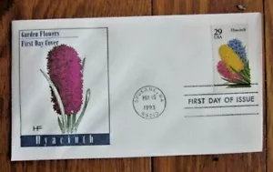 HYAZINTHE GARTEN BLUME 1993 HOUSE OF FARNAM CACHET FDC SEHR GUTER ZUSTAND NICHT ADRESSIERT - Bild 1 von 1
