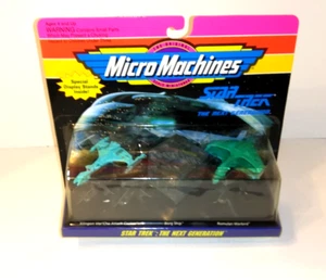 Micro Máquinas Star Trek De Colección - Crucero de Ataque - Barco Borg - Warbird Romulano - NUEVO - Imagen 1 de 6
