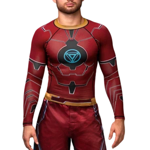 Hayabusa Iron Man protezione antieruzione cutanea manica lunga - Foto 1 di 4