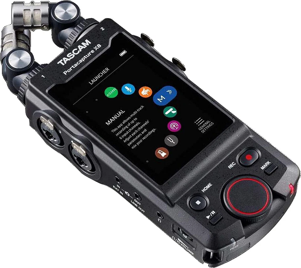 Tascam Portacapture X8 High Resolution Multi-Track Recorder, Portable Recorder - Image 1 of 4