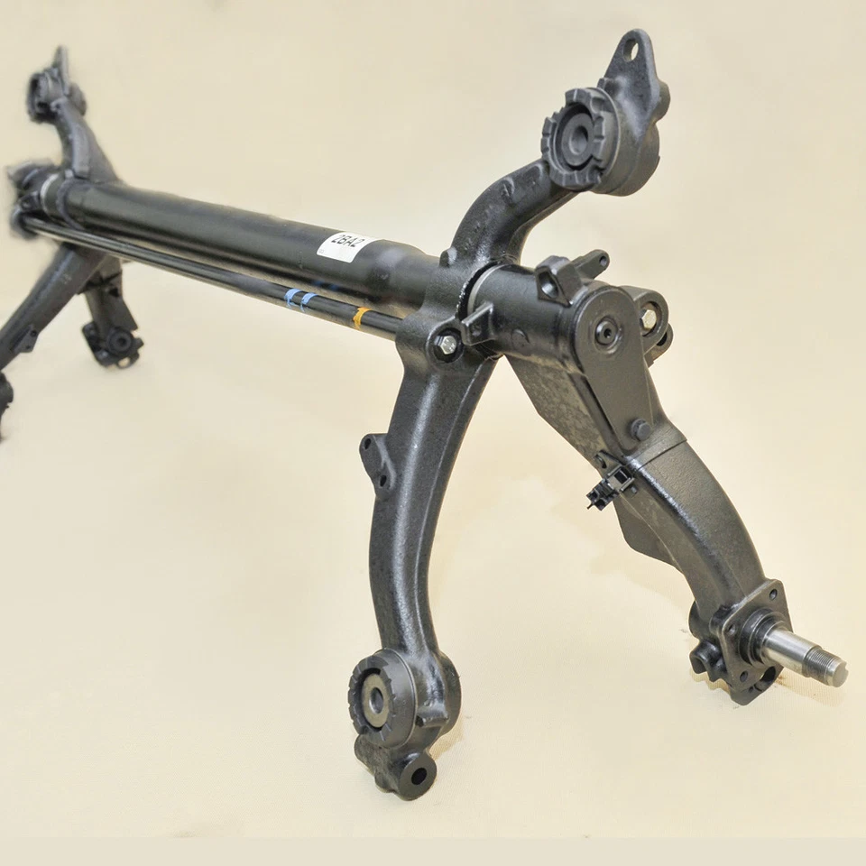 Train arrière / essieu pour Peugeot 206, freins à tambour, ABS - Photo 1/4