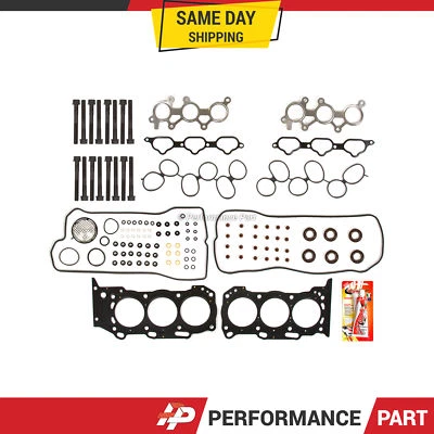 Juego de pernos de junta de culata para 06-11 Lexus GS350 IS350 GS450H híbrido 3,5 DOHC 2GRFSE Foto 1 de 4