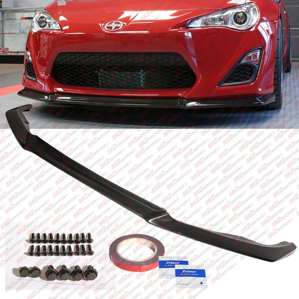 Kit de alerón divisor de labios de PU para parachoques de carrocería delantera estilo FRS FR-S GT Stion 13-16 Foto 1 de 1