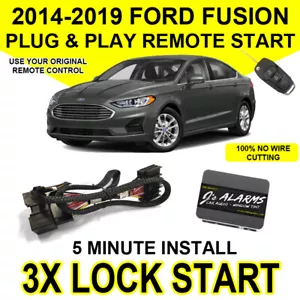 Js Alarms Remote Start Plug and Play Install For 2014-2019 Ford Fusion FO2 - Bild 1 von 1