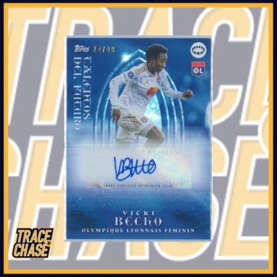 2024 Topps Aitana Bonmati Platinum Curated Vicki Bècho Autograph 24/49 - Image 1 of 3