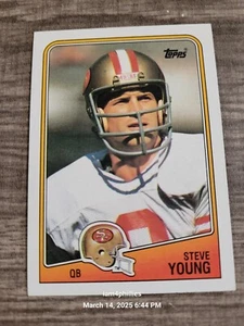1988 Topps Football Card #39 Steve Young - Pack Fresh Sharp Corners - Picture 1 of 2