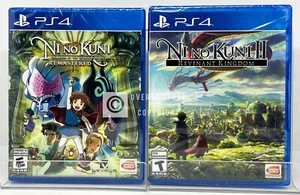 Ni No Kuni Remastered + Ni No Kuni 2 Revenant Kingdom - PS4 - New  - Picture 1 of 12