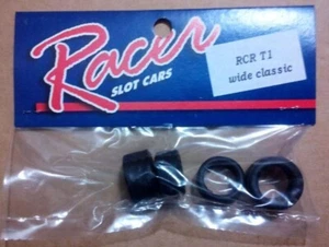 Racer clásicos gomas dibujo 19x10 y 21x12mm Scalextric SCX Ninco Slot.it NSR SRC - Imagen 1 de 1
