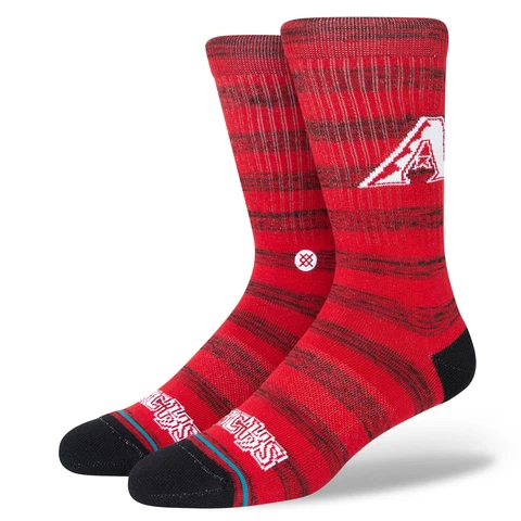 Stance Arizona Diamondbacks Twist Logo Crew Socks Cover